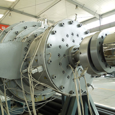 HDPE Extrusion Jacket  Pipe Machinery Factory For Preinsulated Pipe Machine