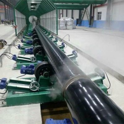 High-Efficiency Single Screw Extruder with Barrier and Mixing Head 3LPE Coating Pipe Production Line
