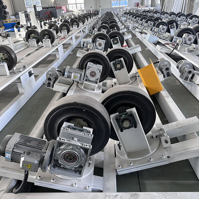 Reliable Pipe Conveyor Line with Variable Speed Control, Automatic Pipe Rotation, and PLC Intelligent Control for 3LPE Coating