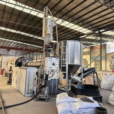 Fully Automated HDPE Casing Pipe Production Line with Vacuum Calibration for 110-2200mm Thermal Pre-Insulated Pipes