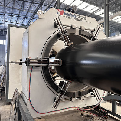 Fully Automated HDPE Casing Pipe Production Line with Vacuum Calibration for 110-2200mm Thermal Pre-Insulated Pipes