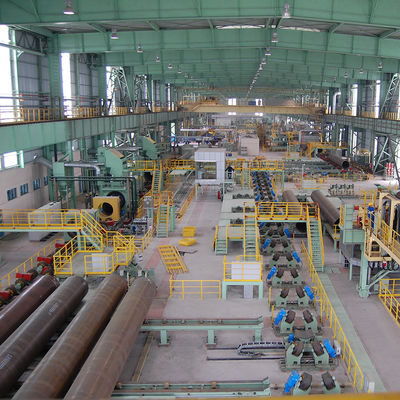 Protection Coating Line: Internal Liquid Coating + External 3LPE, Meeting SA2.5 Surface Standards