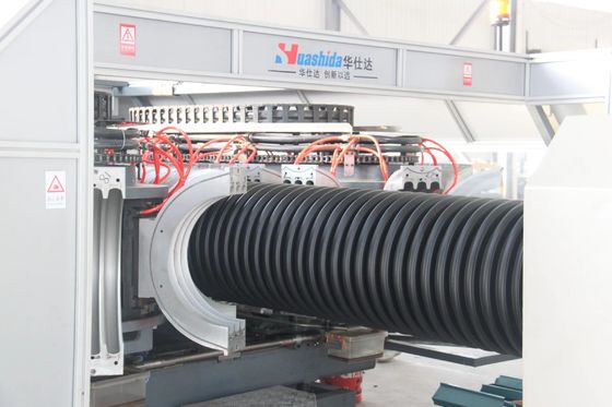 HDPE Hollow Wall Winding Pipe Extrusion Line Double-Wall Corrugated Pipe Machinery