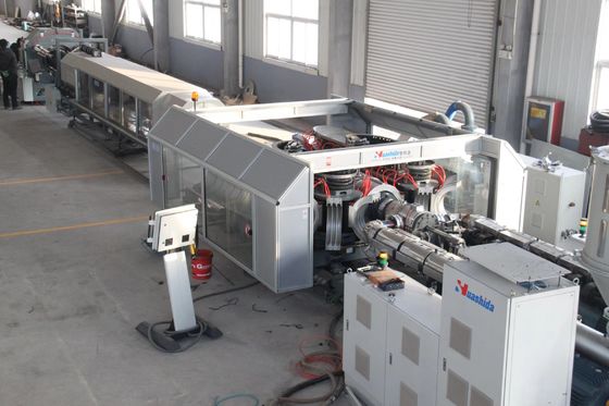 Double Wall Metal Reinforced HDPE Winding Pipe Production Line