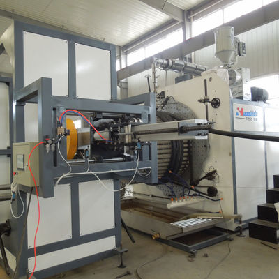 Single Screw Extruder HDPE Pipe Extrusion Line for High Outer Pressure Resistance and Water-Cooling Force Feeding System