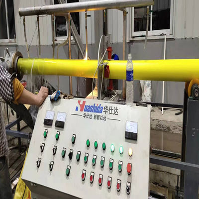 One Step Extrusion PERT Pre-insulated Pipe Production Line