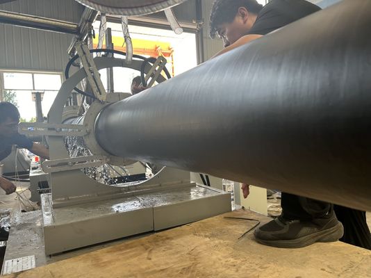 HDPE PE Jacket  Extruder PipeMaking Machine For Plastic  Protective Pipe Production Line