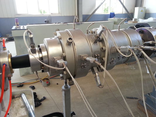 One-Step PERT-PEX Pre-insulated Pipe Making Machine with Low Heat Loss and Anti-corrosion for District Heating