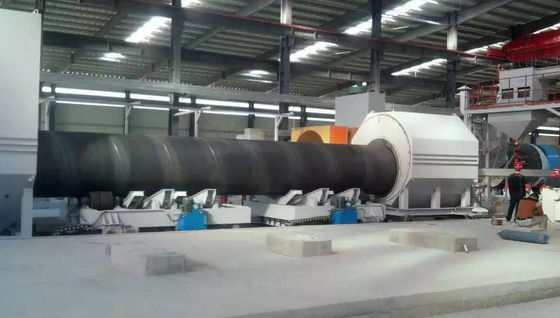 Liquid Gas Pipe Heating Polyurethane Continuous Separate Spray Winding Production Line