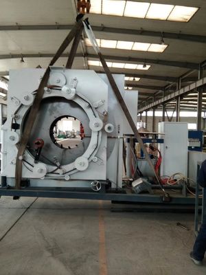 Pre-Insulated Pipe  Anti Corrosion Process Liquid Epoxy Spraying Coating And 3 Layer HDPE Coating Process /Pipe Making line