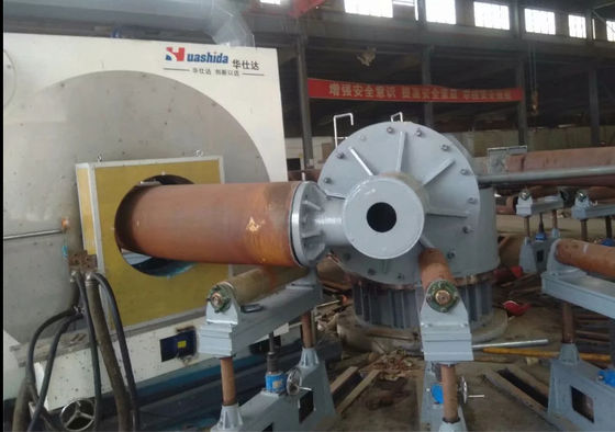 Pre-Insulated Pipe  Anti Corrosion Process Liquid Epoxy Spraying Coating And 3 Layer HDPE Coating Process /Pipe Making line