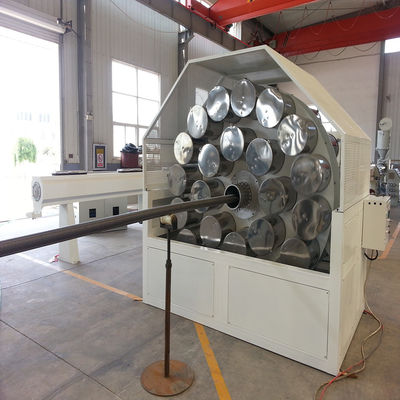 Production Line for Continuously Corrugated, Flexible Pre-Insulated Pipes (PERT/PEX), for Isoproflex-Type Pipes