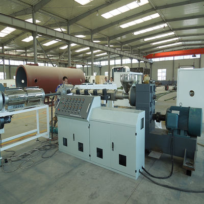 Production Line for Continuously Corrugated, Flexible Pre-Insulated Pipes (PERT/PEX), for Isoproflex-Type Pipes