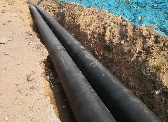 Vacuum Calibration Plastic Pre-Insulated Pipe Plastic HDPE PE Jacket Casing Shell Pipe Extrusion Line