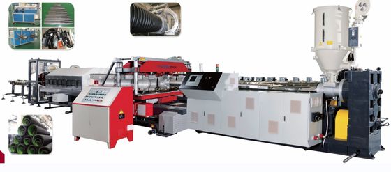High-Speed Extrusion Double-Wall Corrugated Drainage Pipe Plastic Production Line