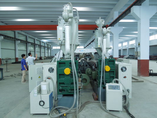 HDPE PP PVC Double Wall Corrugated Pipe Production Line