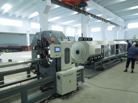 HDPE PP PVC Double Wall Corrugated Pipe Production Line