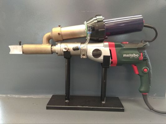 Portable PE/PP/PVC Plastic Welder with Metabo Motor Extruder