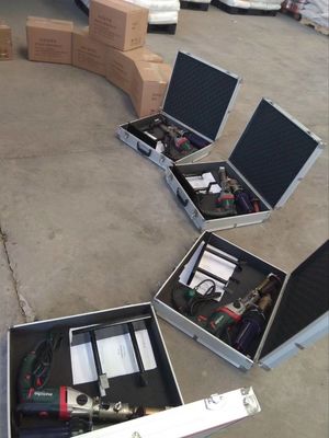 Portable PE/PP/PVC Plastic Welder with Metabo Motor Extruder