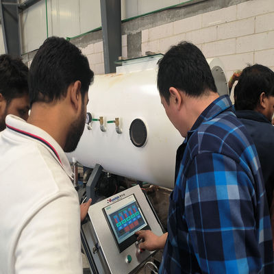 HDPE Pre-Insulated Pipe Production Line with Single-Screw Technology and Computerized Control for Dust-Free Planetary Cutting