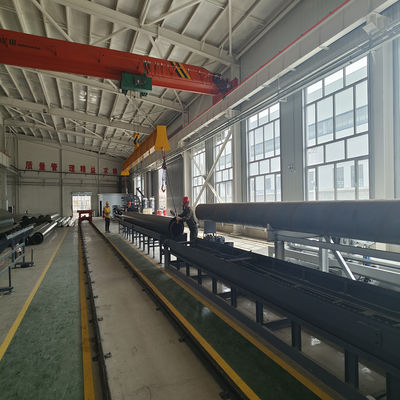 Vacuum Calibrating Extruder for PE Pre-Insulated Pipe Production with Outer Casing
