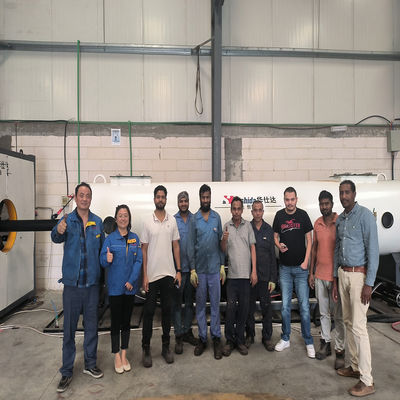 heat-resistant pipe insulation PE production line extrusion for thermal insulation