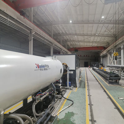 Customizable HDPE Jacket Pipe Production Line with Vacuum Calibration for 110-2000mm Pre-Insulated Pipes