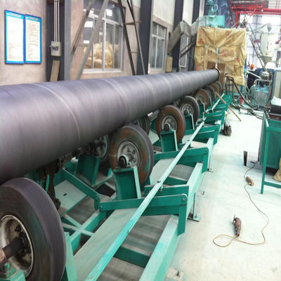 325-3600 mm Internal FBE External 3LPE Corrosion Resistant Steel Pipe Coating Line for Oil and Gas Pipelines