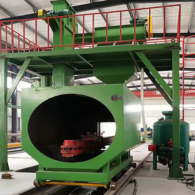 Steel Pipe Internal and External FBE Coating Line with Shot Blasting Machinery
