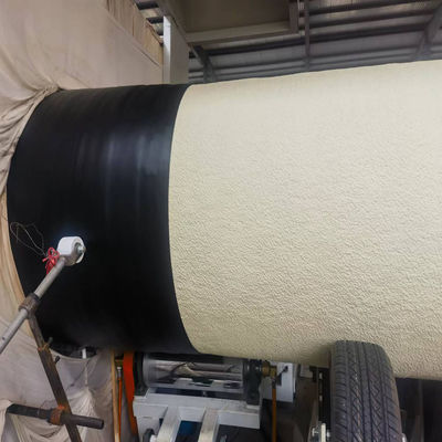 508-1620mm PUR Foam Spray & PE Wrapping Insulated Steel Pipe Production Line