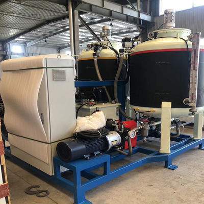 PU Foam Insulated Pipe Production Line with 508 - 1620 mm Steel Pipe Polyurethane Foam and Automated Control System