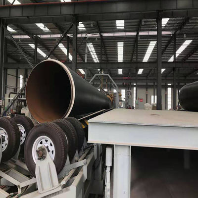 PUR Foam Spraying Preinsulated Steel Pipe Production Line for District Heating