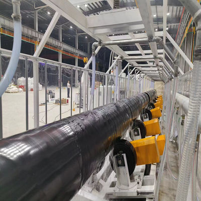 Three-Layer PE insulated pipe production line for steel pipe
