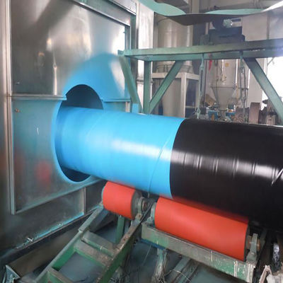 3LPE Coating Pipe Production Line Supporting Steel Pipe Surface Treatment with Shot Blasting and Durable Anti Corrosion Coating Application