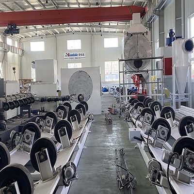 Automatic 3LPE Coating Pipe Production Line with Induction Heating and SA2.5 Blasting for Steel Pipes