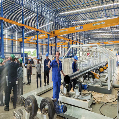 3LPE Coating Pipe Production Line Supporting Steel Pipe Surface Treatment with Shot Blasting and Durable Anti Corrosion Coating Application