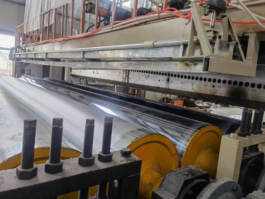 Professional Three Calender PE Plastic Sheet Geomembrane Film Extrusion Equipment 3000mm