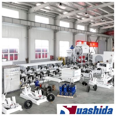 3PE / 3LPE Insulation Anticorrosion Coating Equipment production line for Steel Pipes