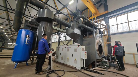 Machine d'extrusion de gaine de tuyau en plastique pré-isolé avec méthode de calibrage sous vide