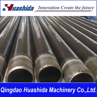3LPE 2lpe FBE Coating Structure Pipe Production Line with Single Screw Extruder and Induction Heating