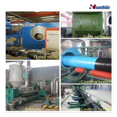 3lpe 2lpe Fbe Coating Machine For Steel Pipe Anticorrosion Production Line In China
