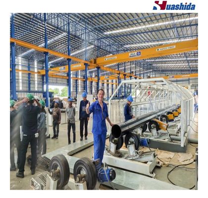 3lpe 2lpe Fbe Coating Machine For Steel Pipe Anticorrosion Production Line In China