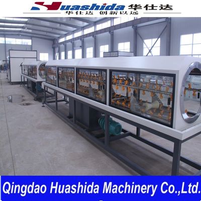 20-Year HDPE Solid Pressure Pipe Extruder Production Line For Water Gas Oil Supply
