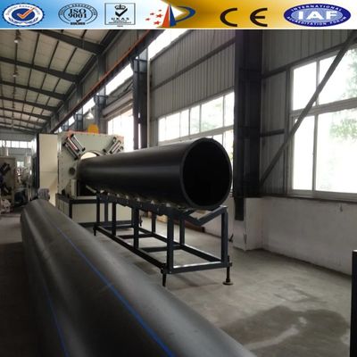 HDPE PE Single-layer Solid Wall Oil Gas Supply Pipe Extrusion Equipment In China 