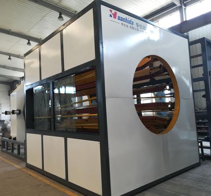 Efficient PE-650 / 1380 HDPE Plastic Jacket Pipe Pre-Insulated Pipe Casing Extrusion Line