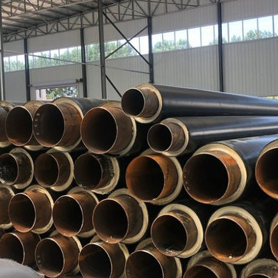 Continuous Polyurethane Spraying Thermal Winding Polyethylene Equipment Production Line
