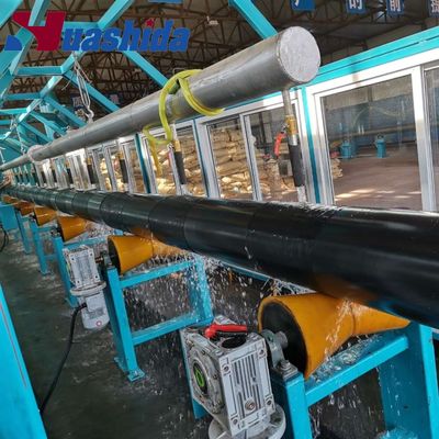 Large Scale 2LPE / 3LPE O-Type Extrusion Coating Equipment For Pipe Manufacturing 