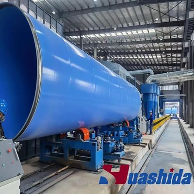 3LPE / 2LPE / FBE Fusion Bonded Epoxy Steel Pipes Internal External Coating Machine