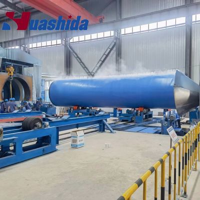 Turnkey Steel Pipe Internal External FBE Epoxy Coating Line for Oil Gas Pipelines