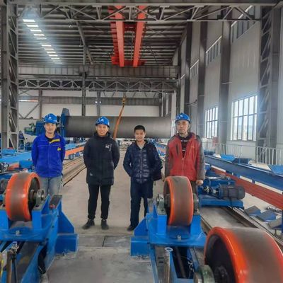 Automated Production 3lpe Pipe Line Internal External Fbe Powder Coating Machine 